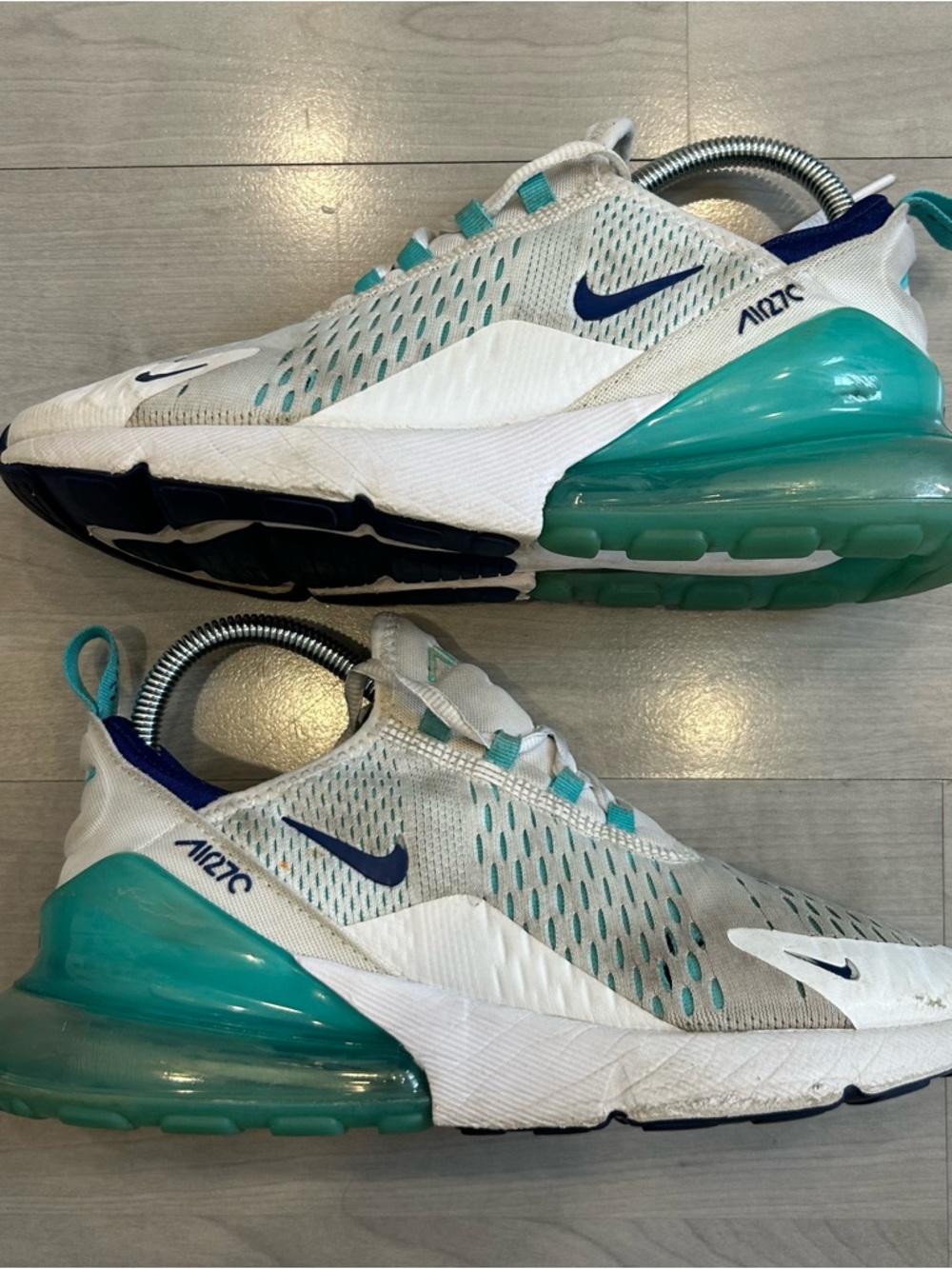 Nike Air Max 270 Hyper Jade Men's Size 7 Running Shoes Sneakers CI2451-100